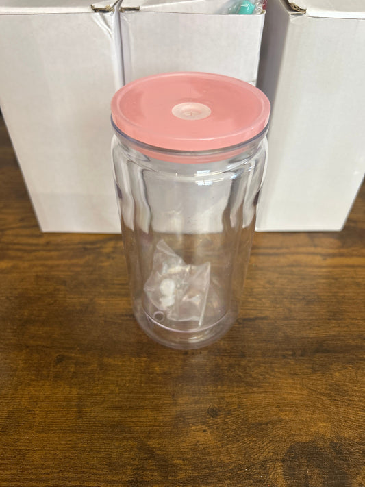 Glass 16oz tumbler