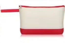 Canvas Makeup Bags,  Pencil Case,  Cosmetic Pouch With Zipper