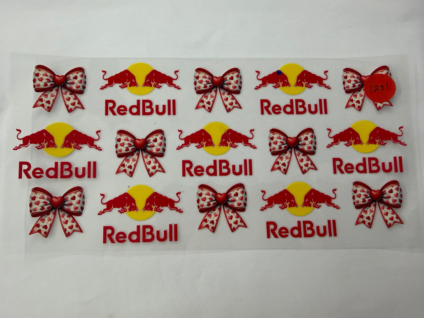 1281 Red Bull energy drink