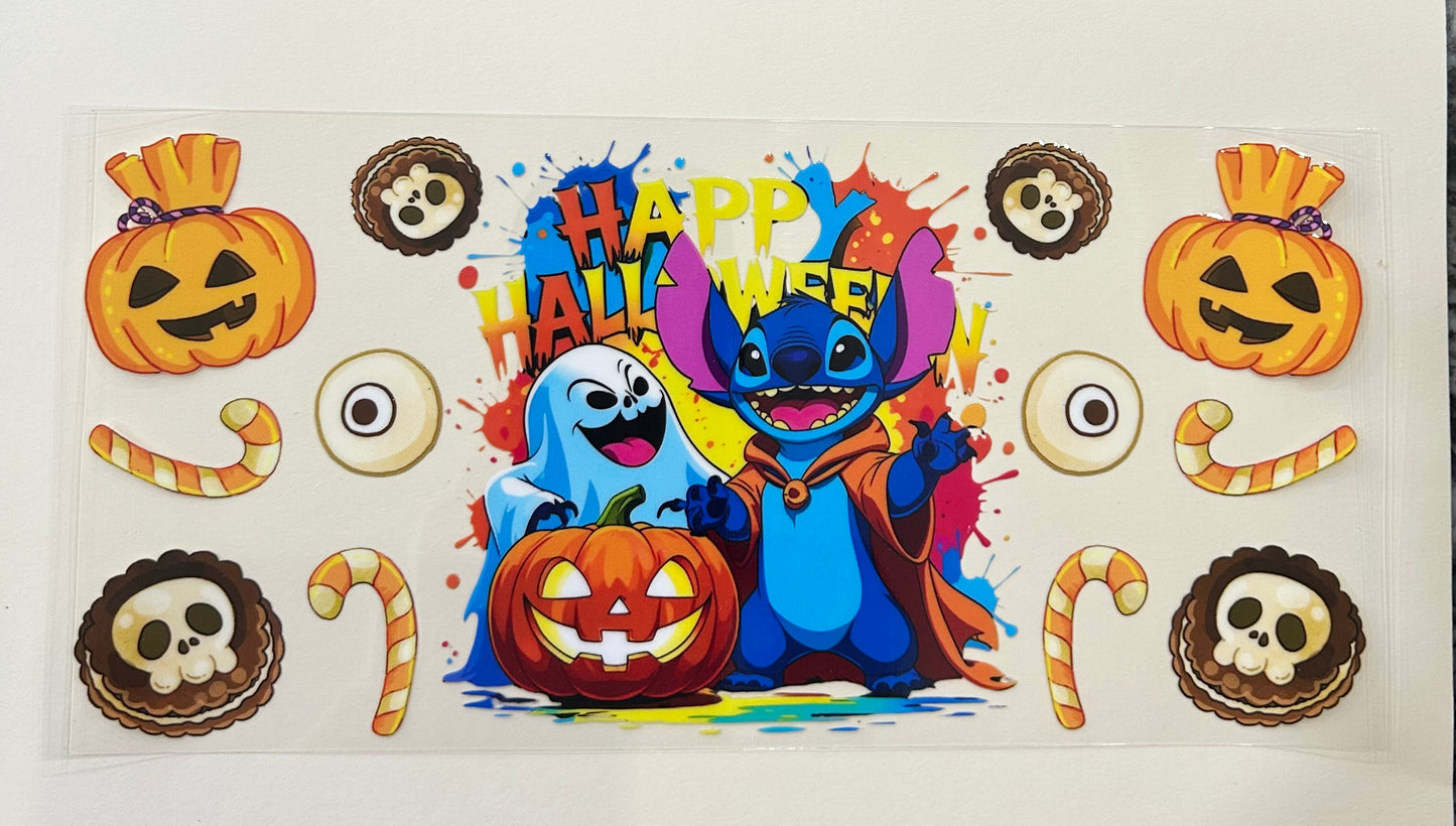 740 Stitch Halloween wrap