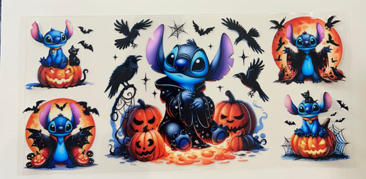 742 Stitch Halloween wrap